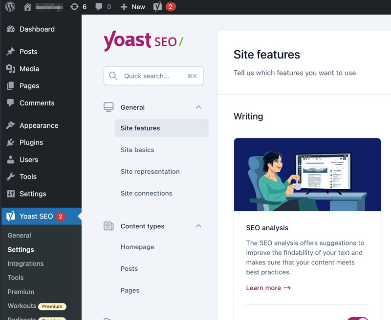 Yoast SEO 搜索引擎优化